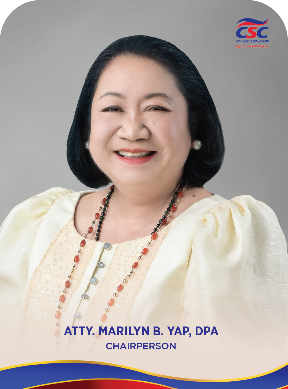 Official portrait of Atty. Marilyn B. Yap, DPA