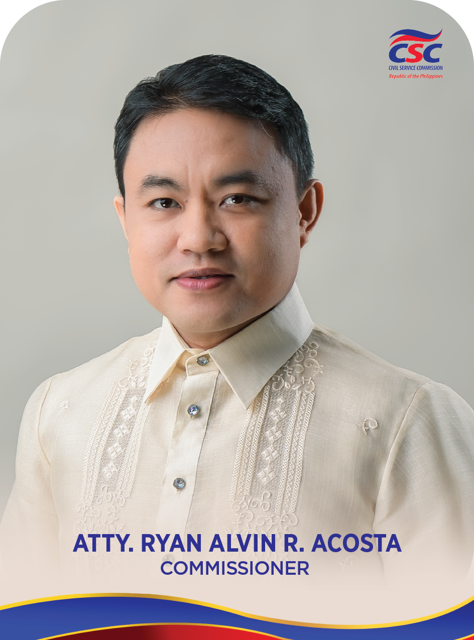 Official portrait of Atty. Ryan Alvin R. Acosta